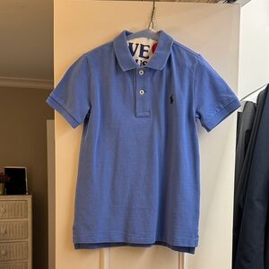 Kids Blue Polo Shirt